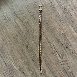 Metal Plastic Belt Size Small 34” length